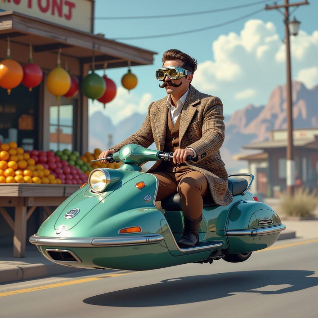 Tweed Rider's Exotic Fruit Stand Adventure