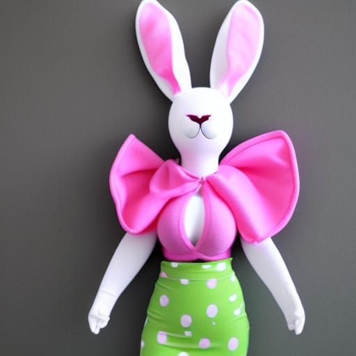 Boobie Bunny AI Image