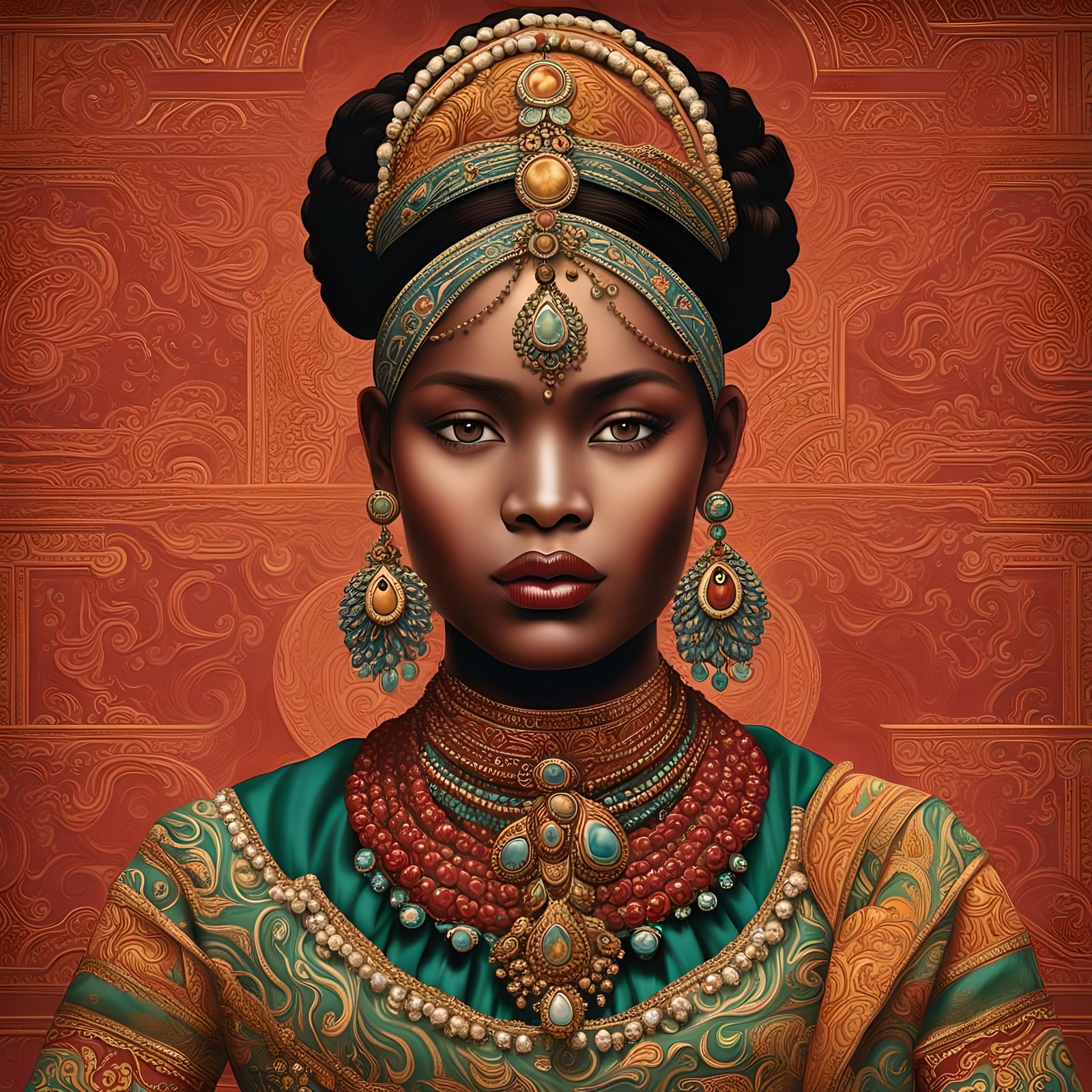 Surinamese Lady: Symbol of Harmonious Ethnic Blend