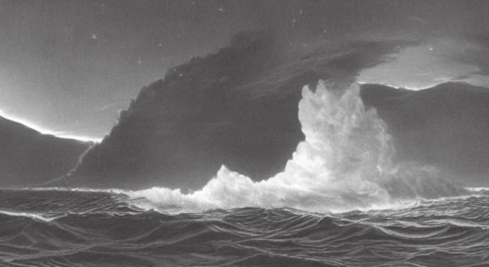 Underground Sea Battle Between Jurassic Monsters