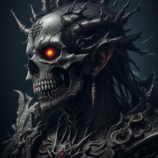 Horrific God of Death and Decay Arising