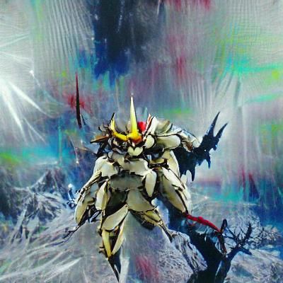 Anime Gundam Barbatos Robot Illustration