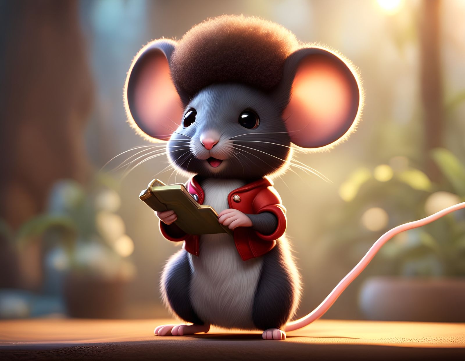 A afro mice 🤩