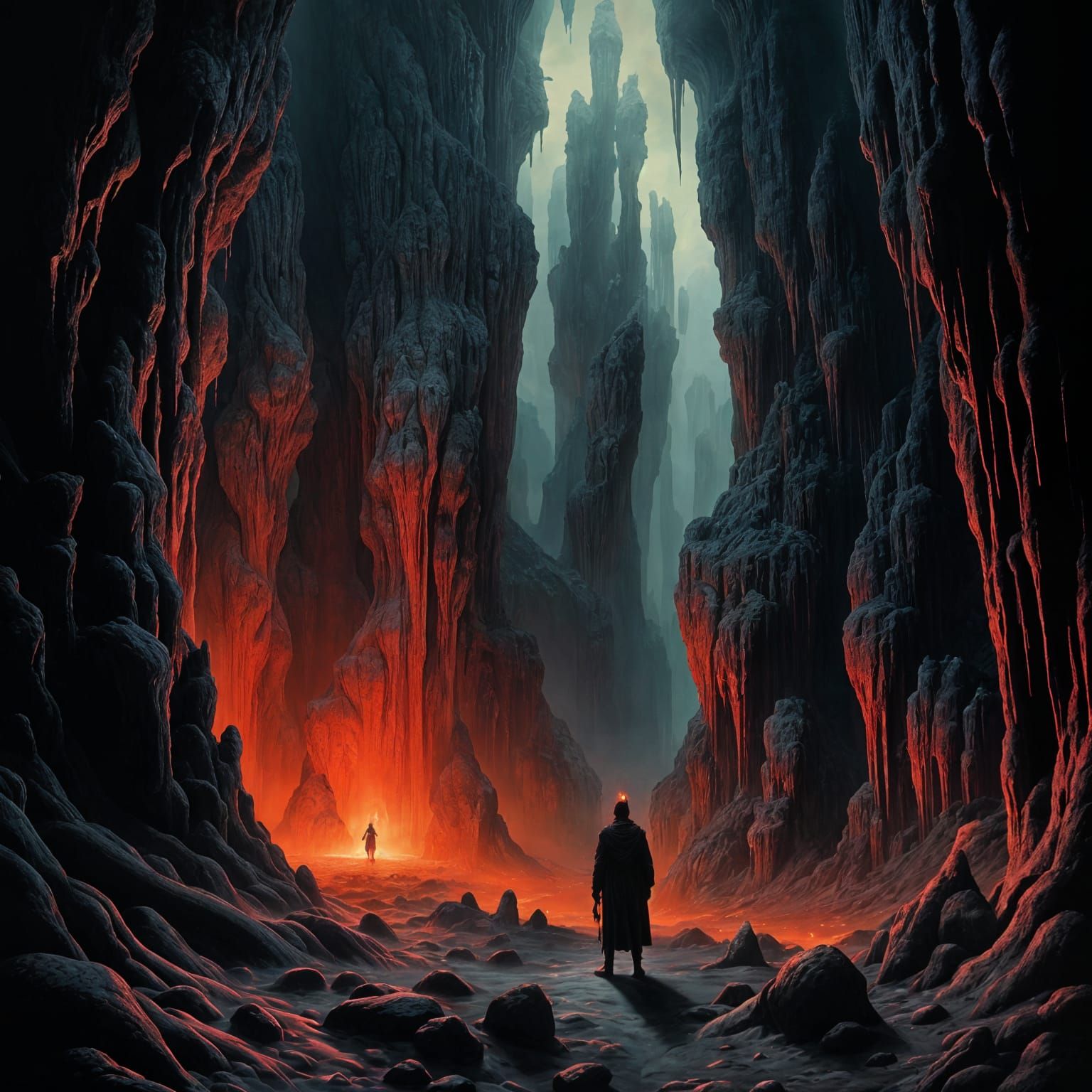 Hero Trapped in Mystical, Spooky Underworld Limbo