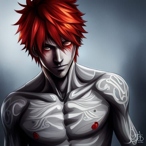 portrait of hollow ichigo