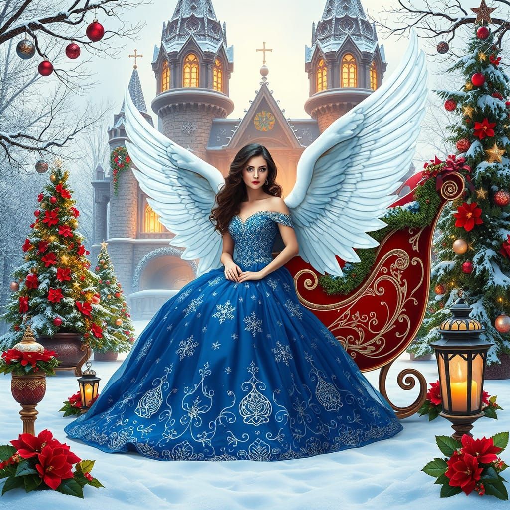 Beauty brunette Angel