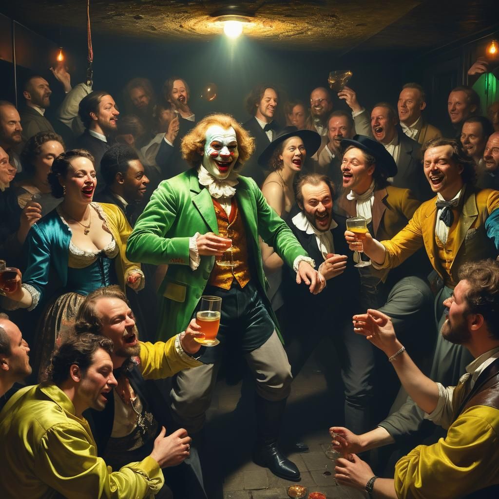 Inclusive Amsterdam Afterparty: An Oil Painting