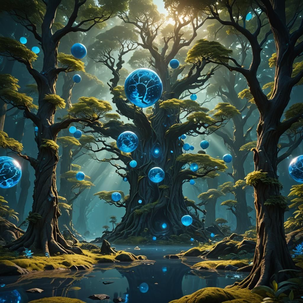 Blue Tengri in Talking Tree Forest