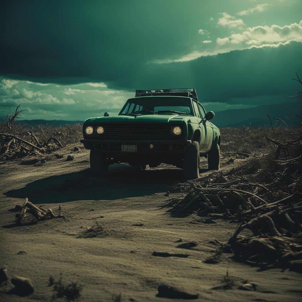 Dramatic Climate Change Concept in Cinematic Style