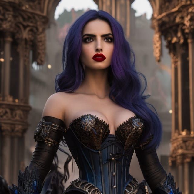 Ana de Armas as Dark Princess in Unreal Engine