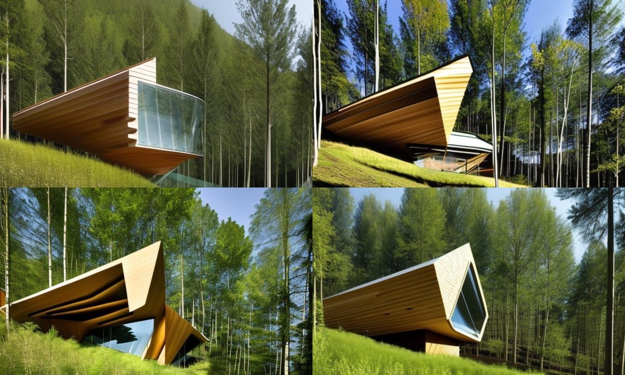 Biophilic Parametric Building Harmonizes with Nature