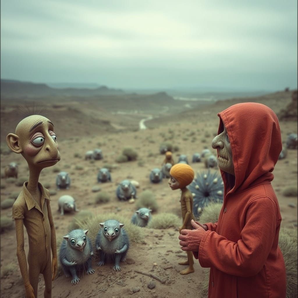 An AI-Generated Art Piece in a Distinctive Style