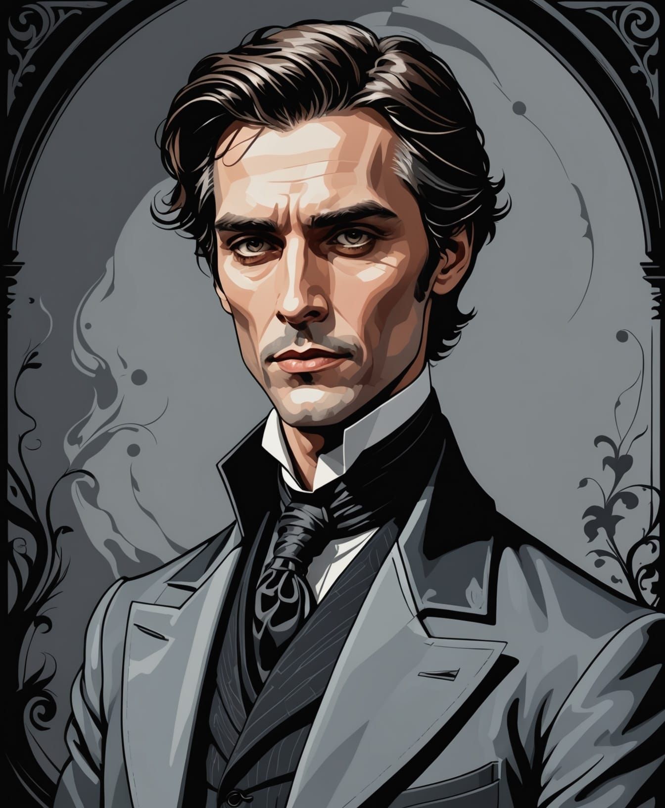 Victorian Portrait of Dorian Grey