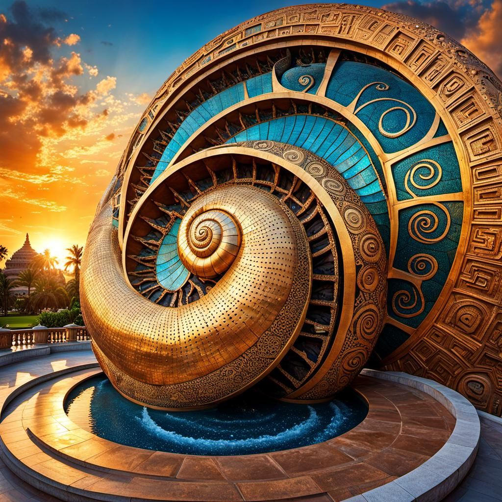 Futuristic Snail House Architecture in India