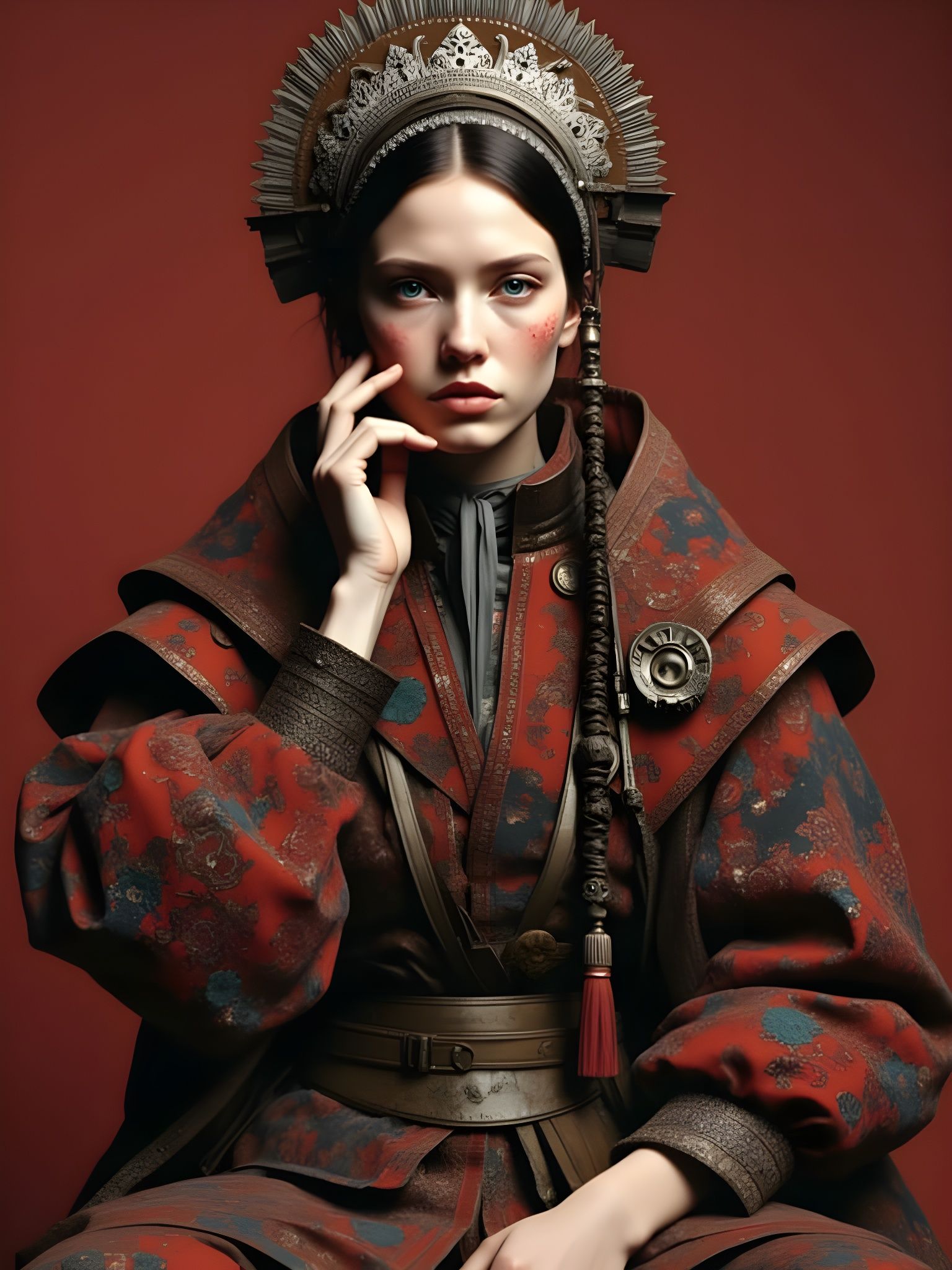 Futuristic Y2K Cyberpunk Aesthetic