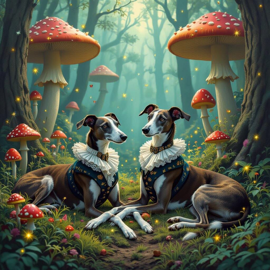 Greyhounds in Wonderland: A Victorian Fantasy