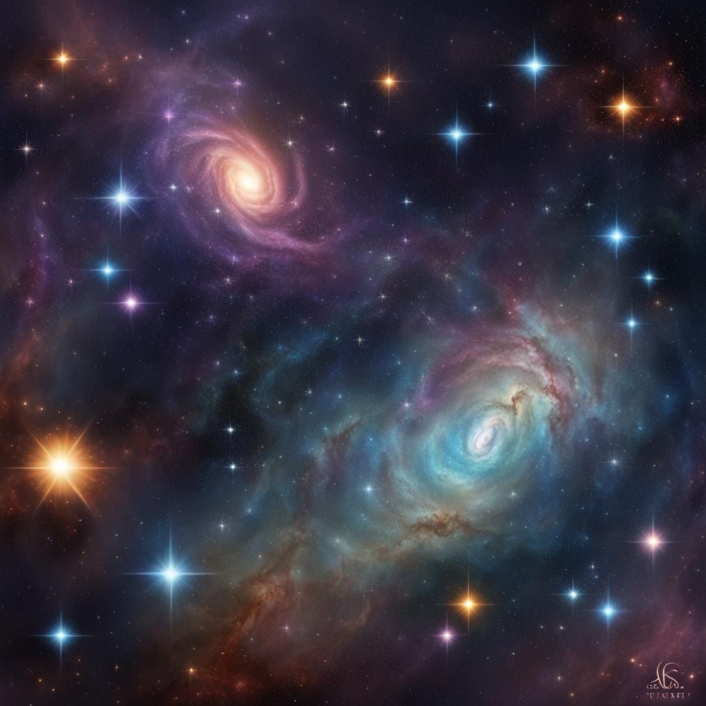 Image of a New Star Galaxy Formation