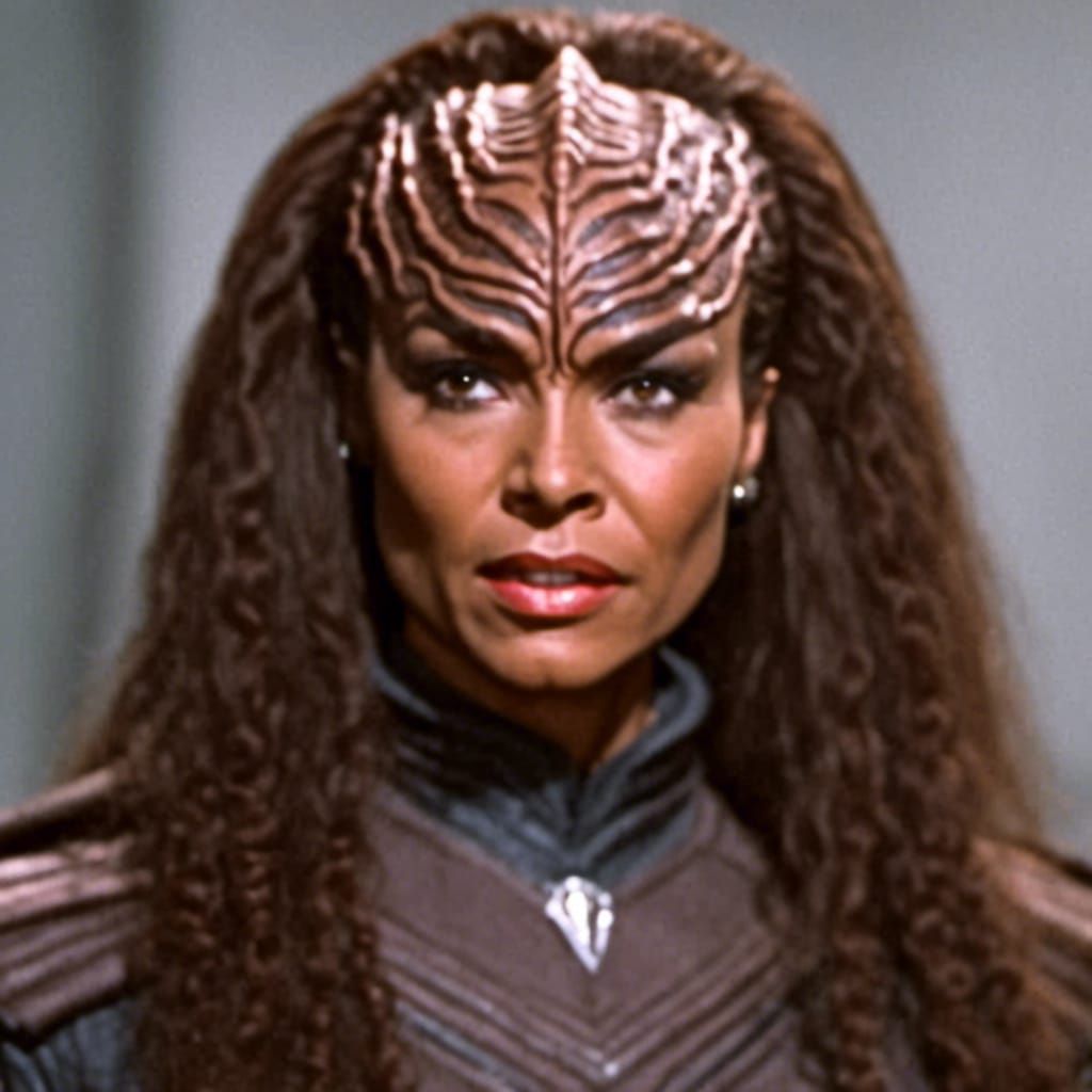 Beautiful Young Klingon Woman in High Resolution