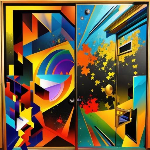 Abstract Doorway to Another Dimension