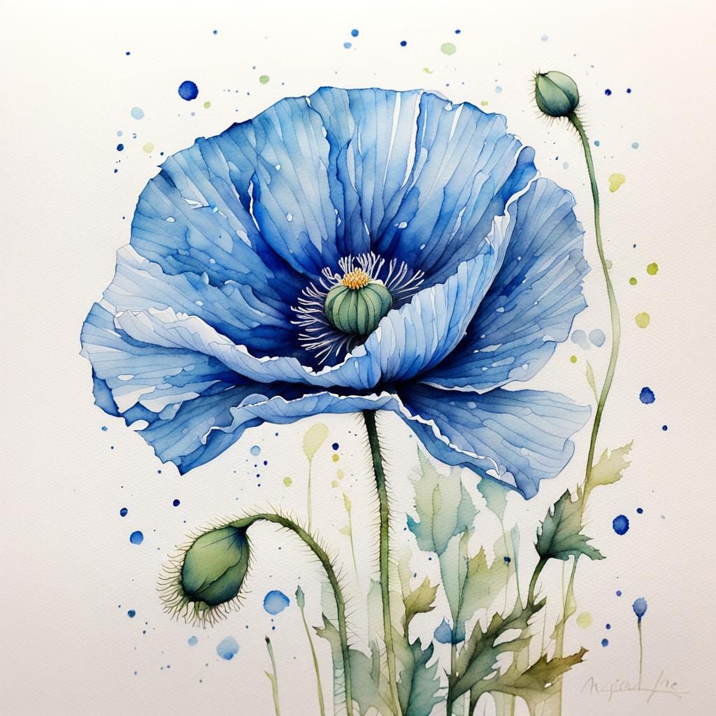 BLUE POPPY