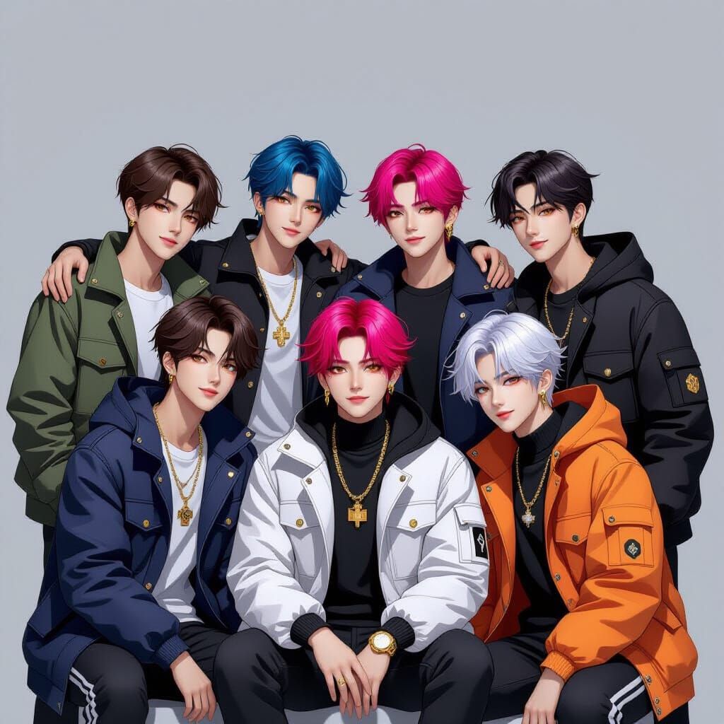 Stray Kids: 3D Anime K-Pop Idol Group