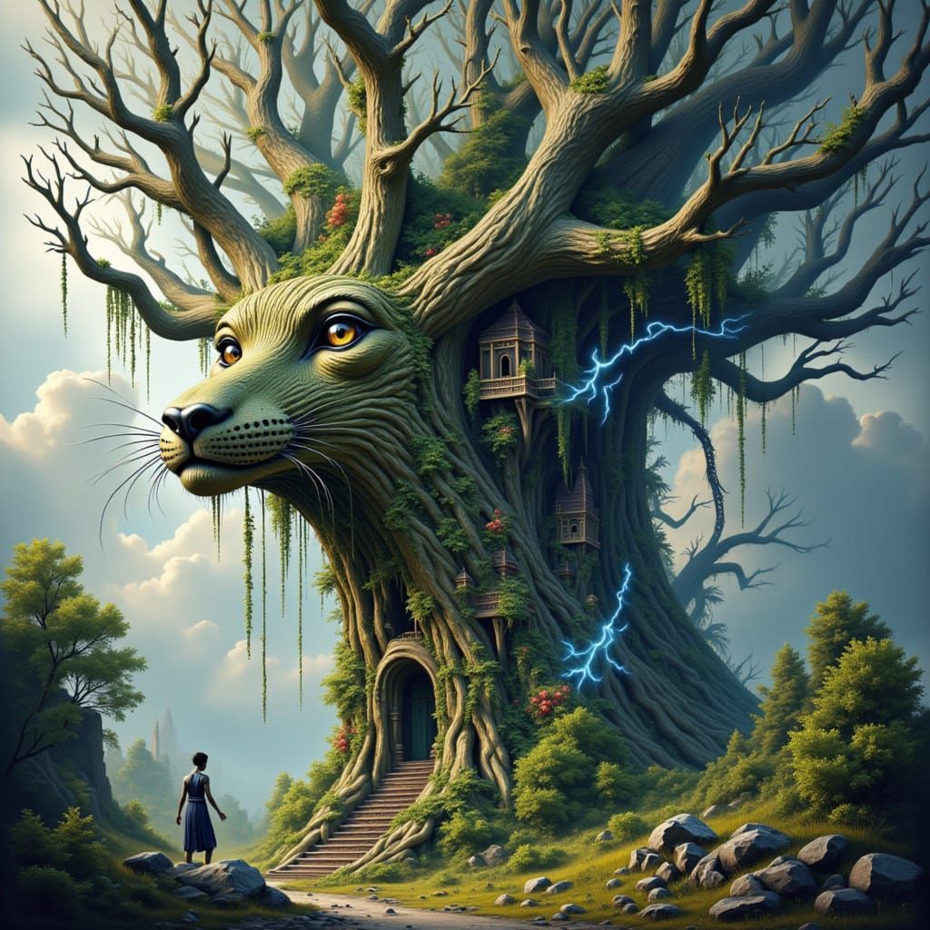 Nature's Architectural Marvels in Whimsical Chaos