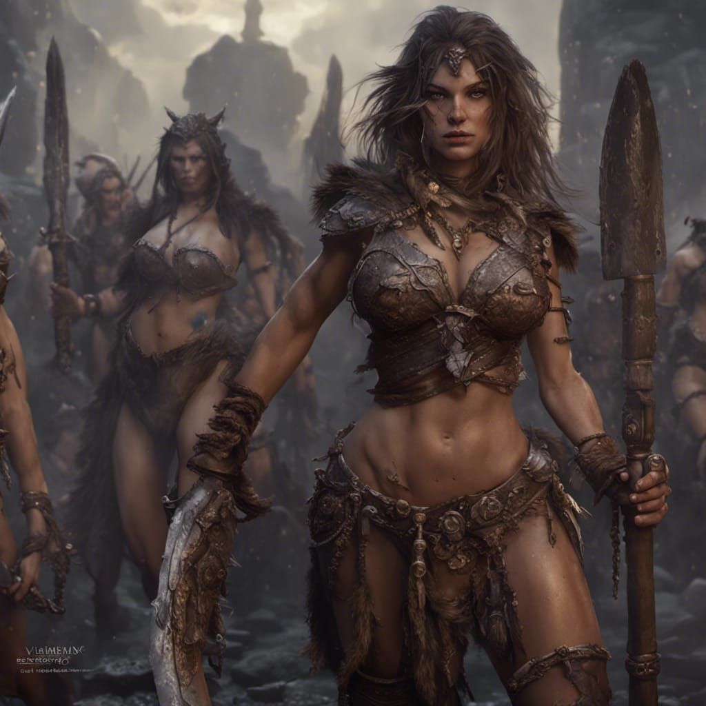Barbarian Women: A Dark Fantasy Masterpiece