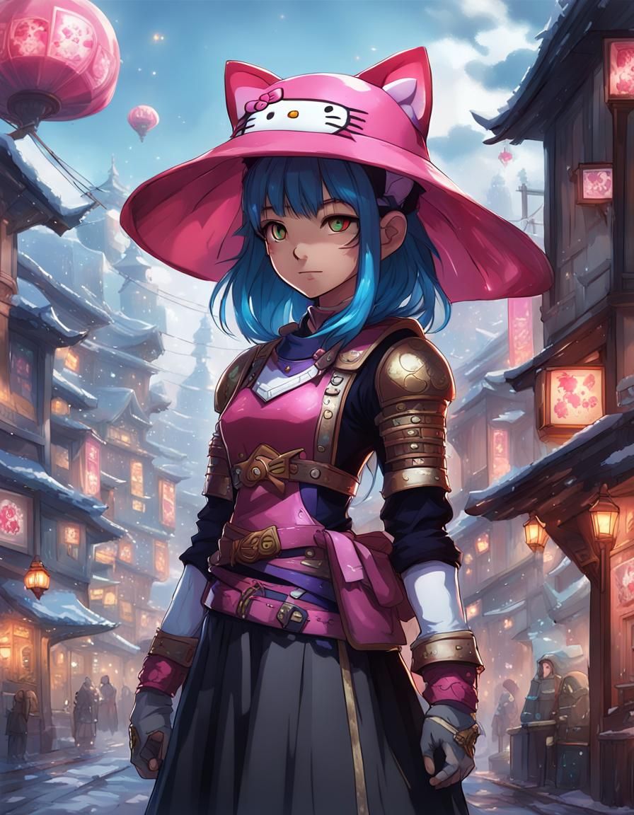 AD&D Rogue Hello Kitty Troll 005