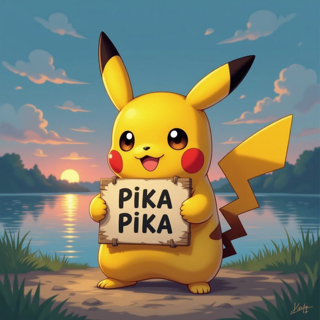 Sign Language And Pikachu