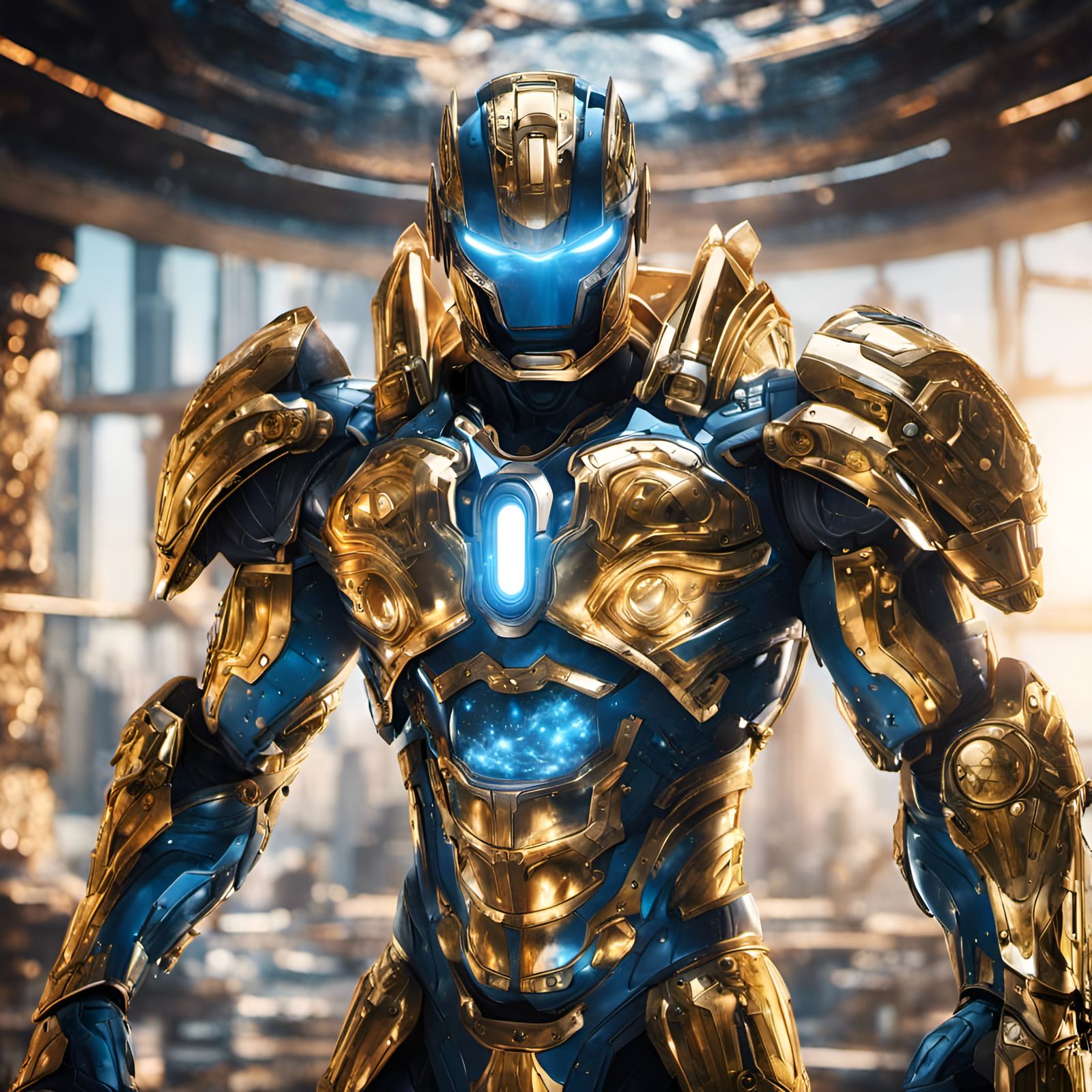 Celestial Iron Man Armor