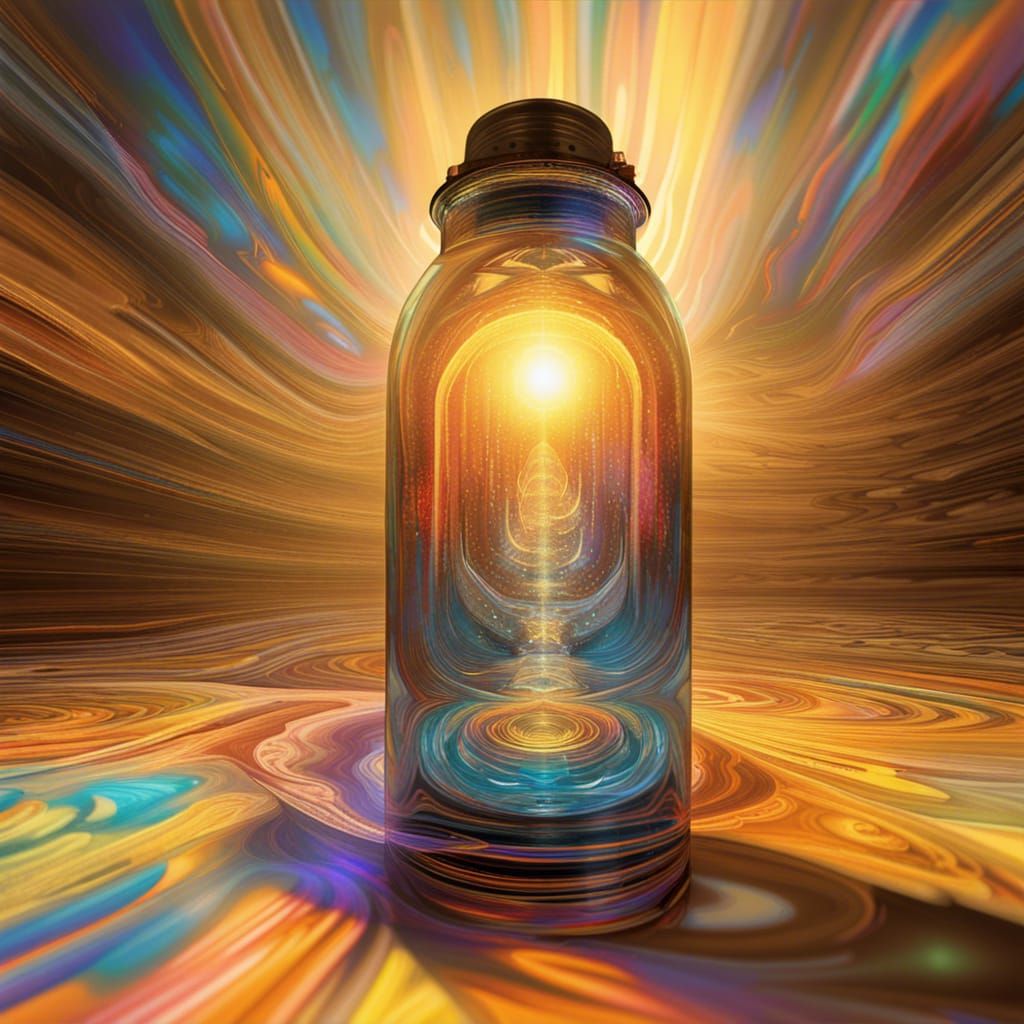 Light in a Bottle: Abstract Views in Maximalist Style