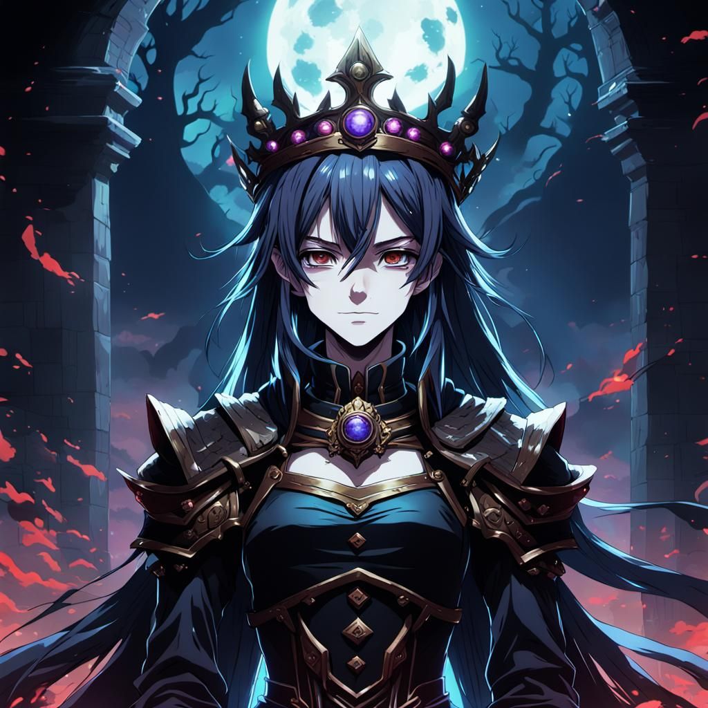 Baleful Queen: Horror Art in Anime Style