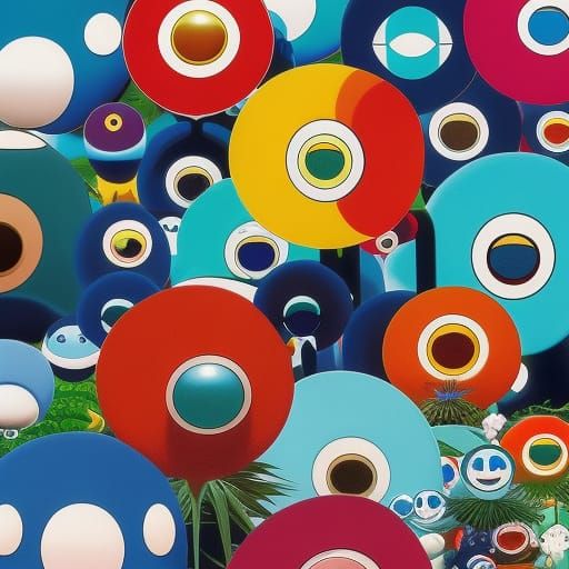 Modern Art by Takashi Murakami