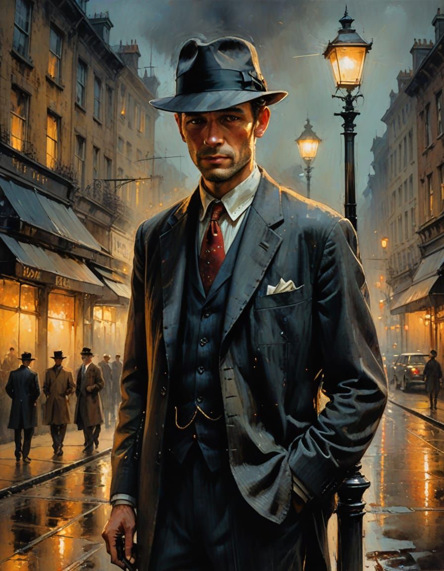 Men's 1950's Business Man Fashion