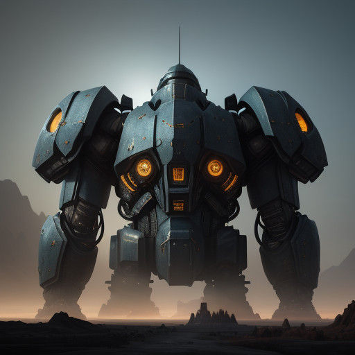 Fortified Sci-Fi Automaton Unveils Industrial Strength