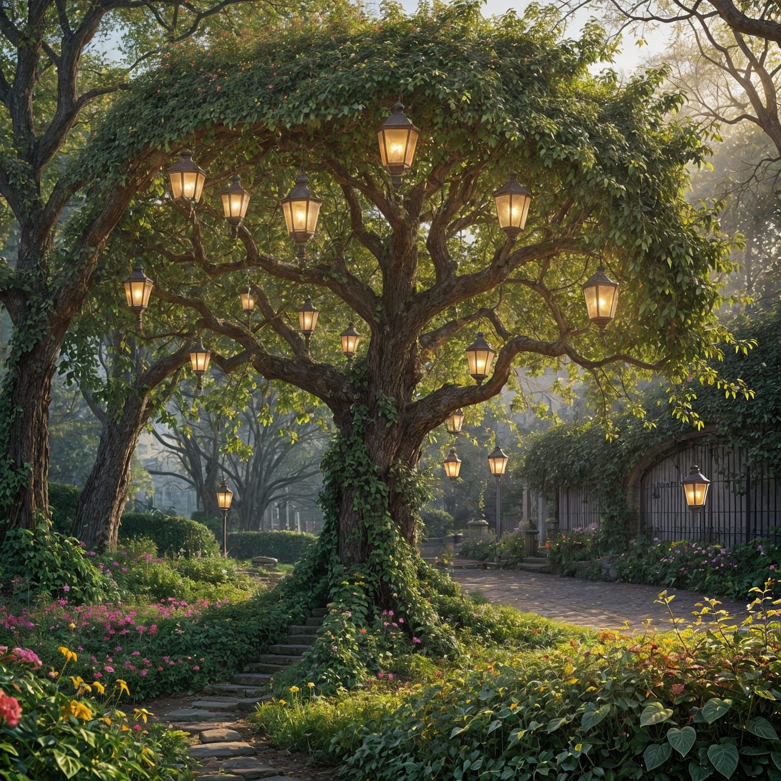 Enchanted Garden of Time: A Seasonal Journey