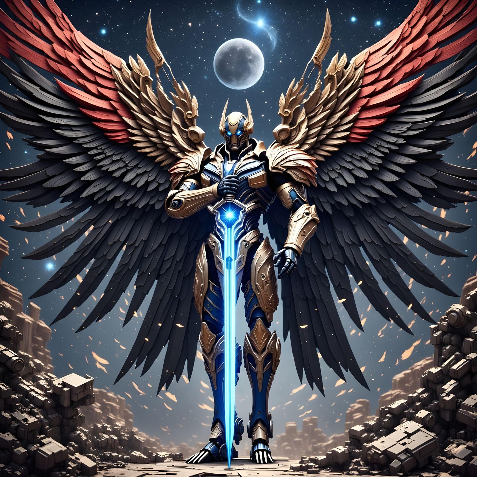 <lora:Cyborgs n Mecha:1.0> Mecha Angel