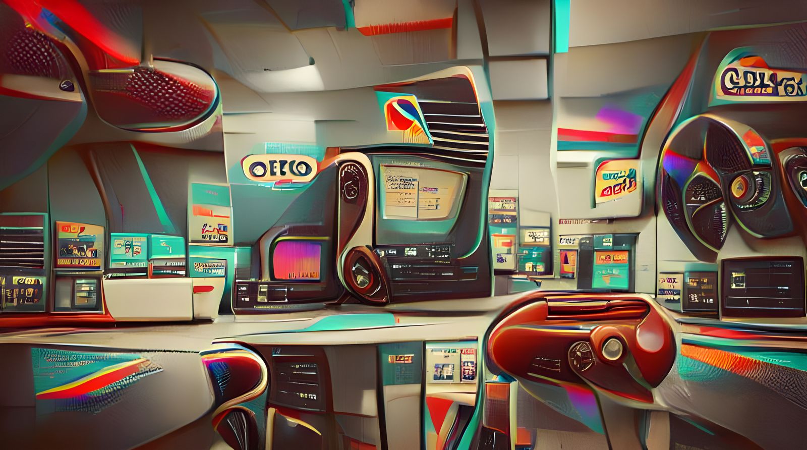 AI Interpretation of Retro Visuals