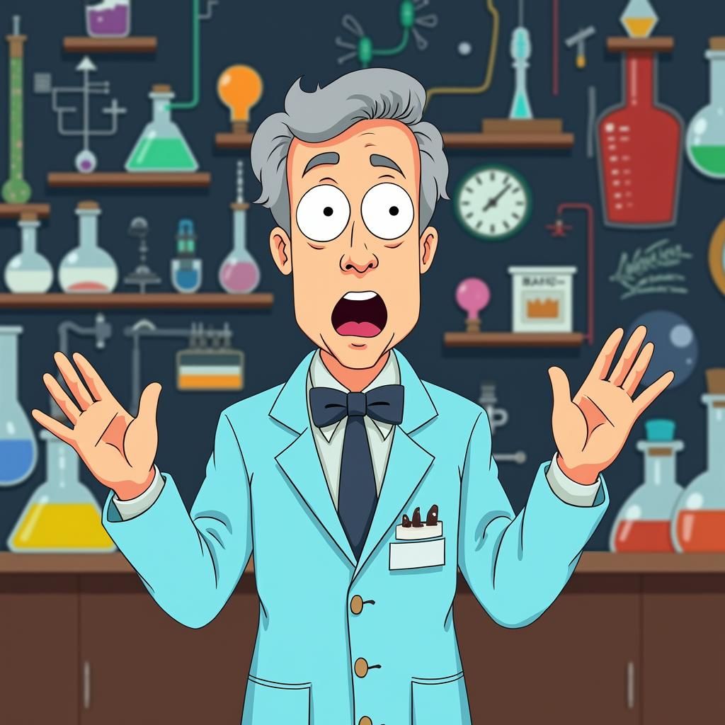 Bill Nye as South Park Cartoon