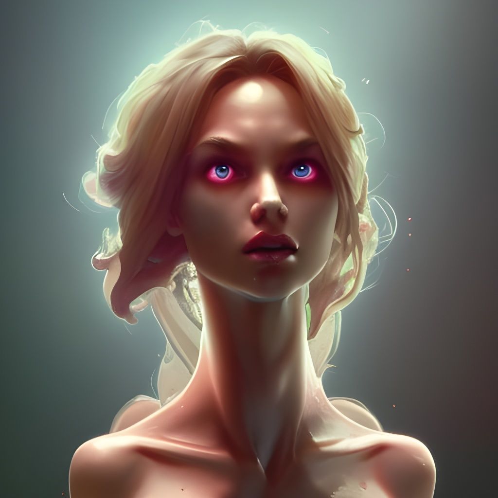 Demonic Claymation Portrait in 8K Resolution