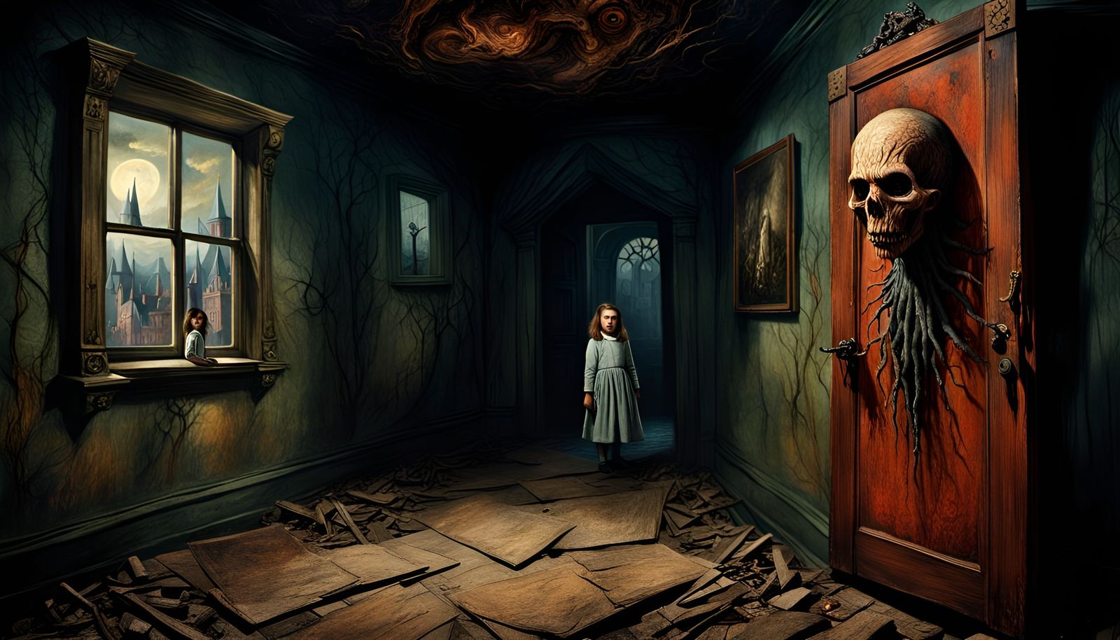 “Floor tiles coming up again.”