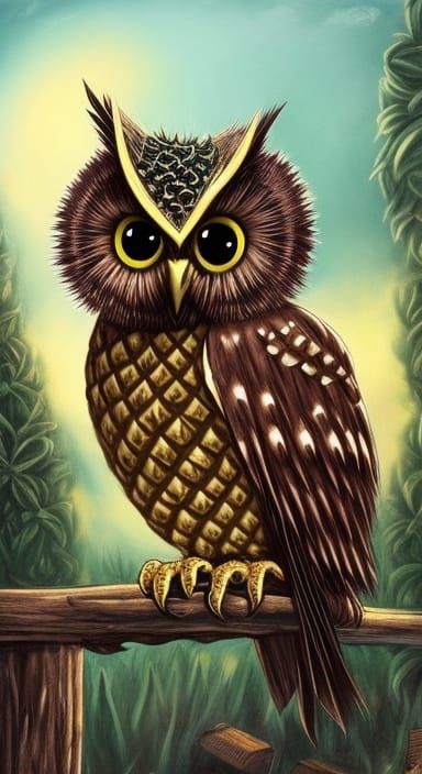 Pineapple Owl