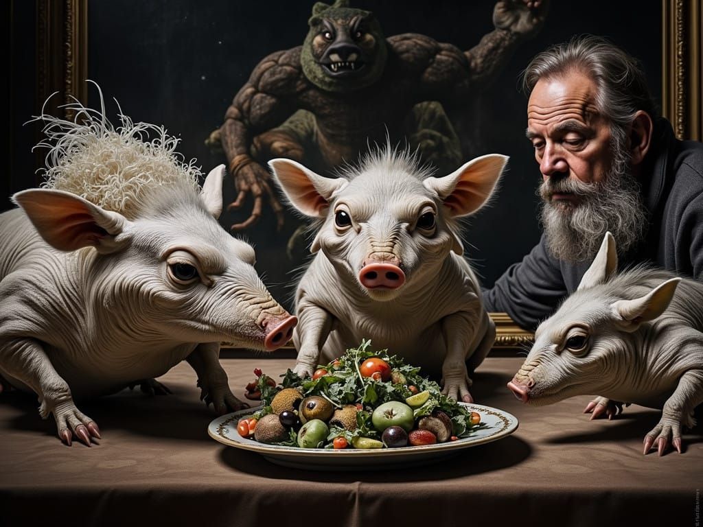 Garden Salads Before Swine...