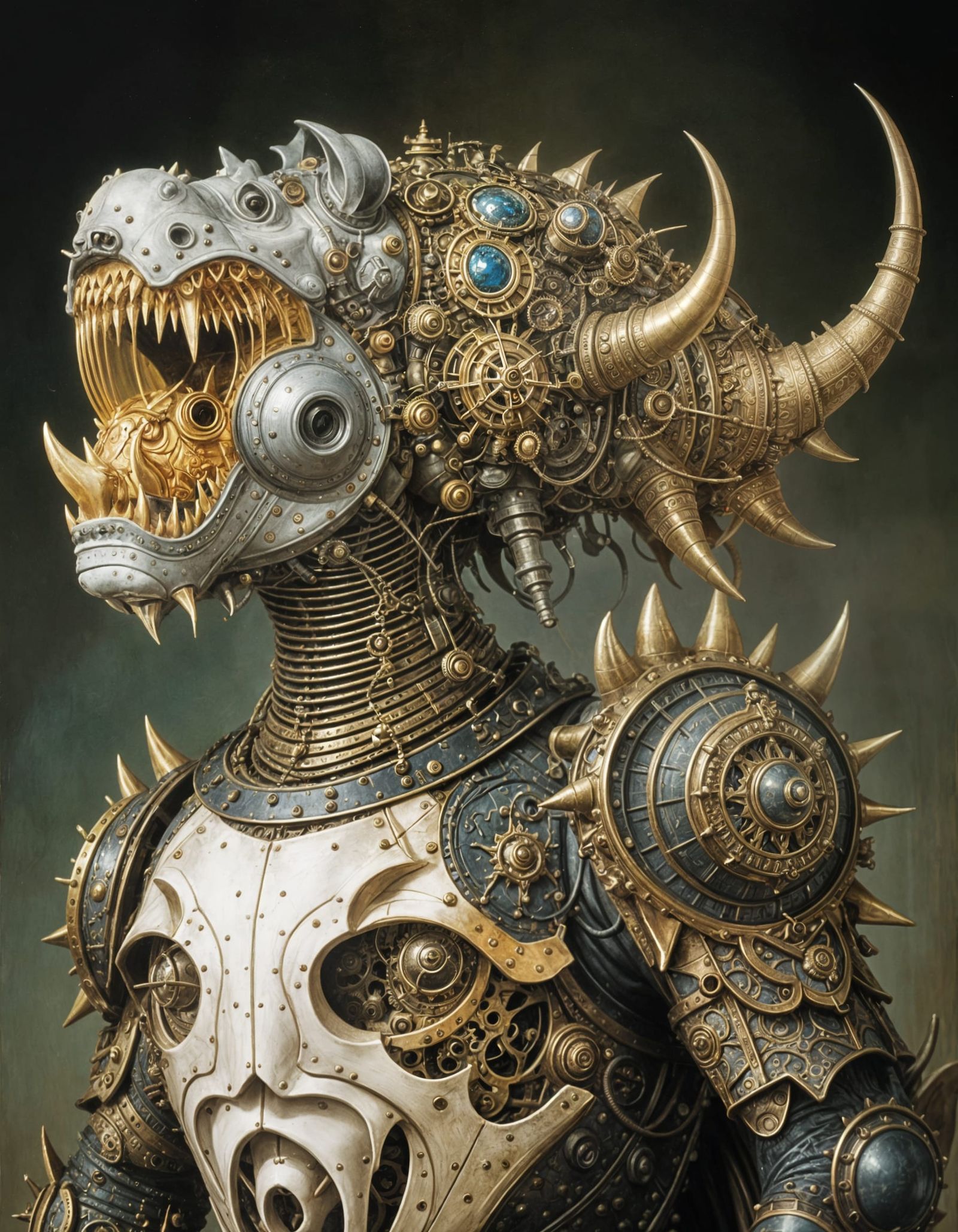 STEAMPUNK RHINO HYBRID RECYCLED