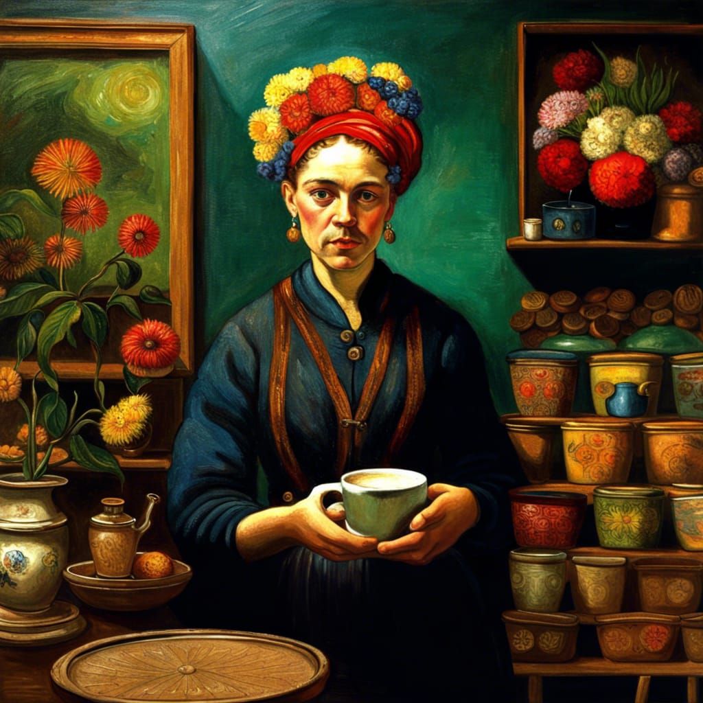 Famous Artists Reimagined in Everyday Jobs