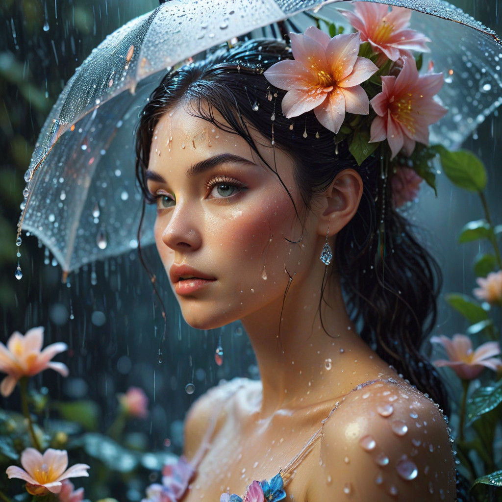 Whimsical Fairy in Floral Boat