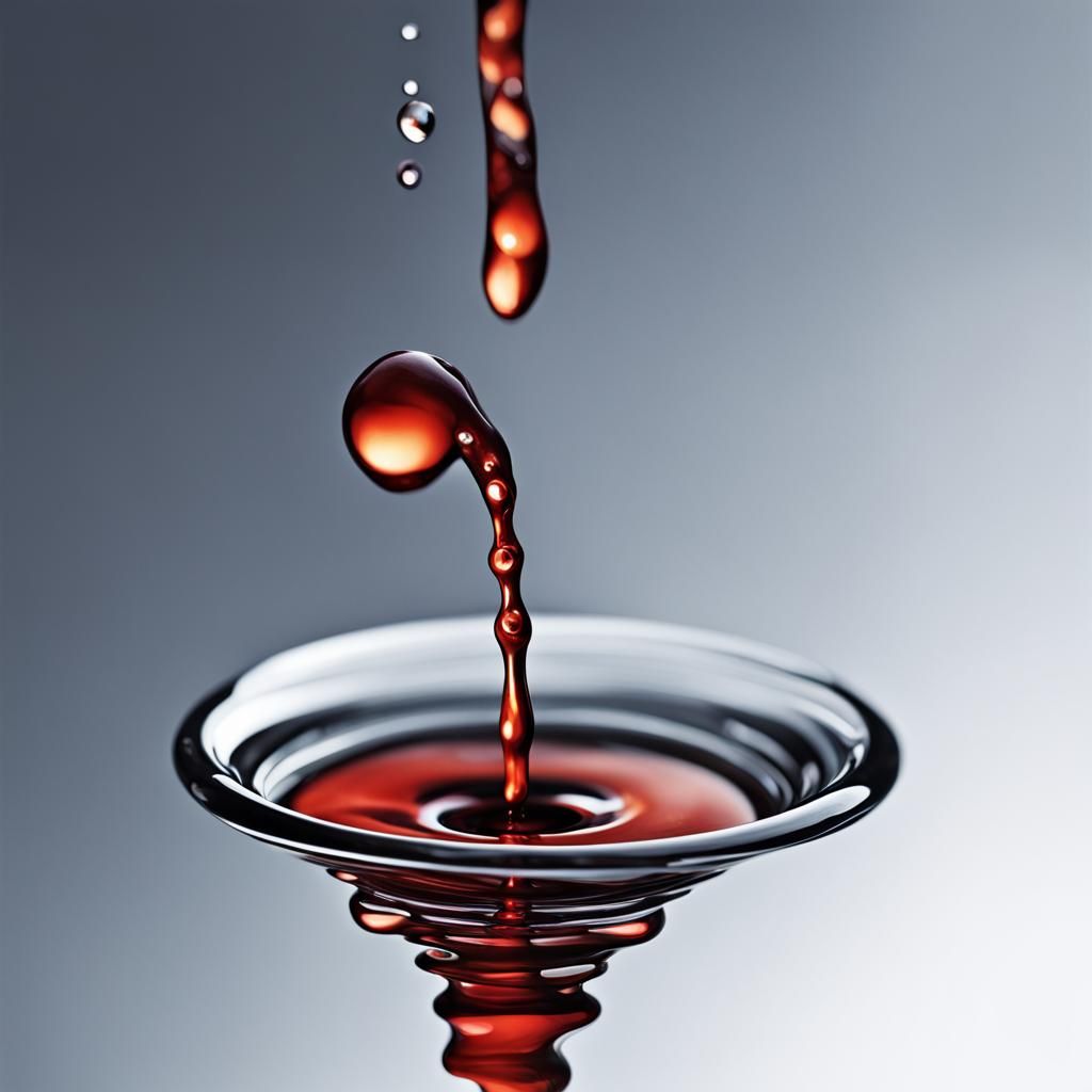 Abstract Liquid Droplet Composition