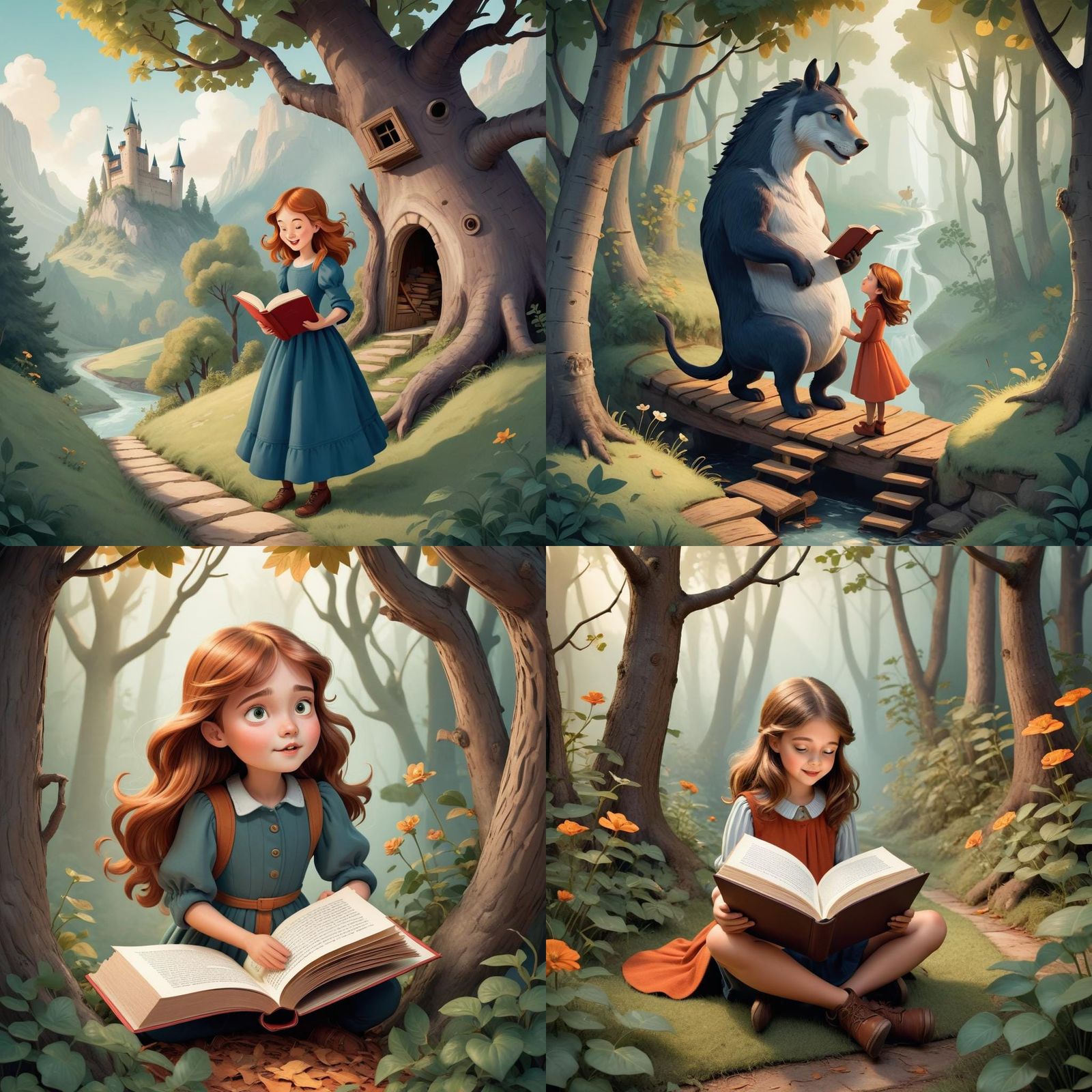 Enchanting Storybook Illustration