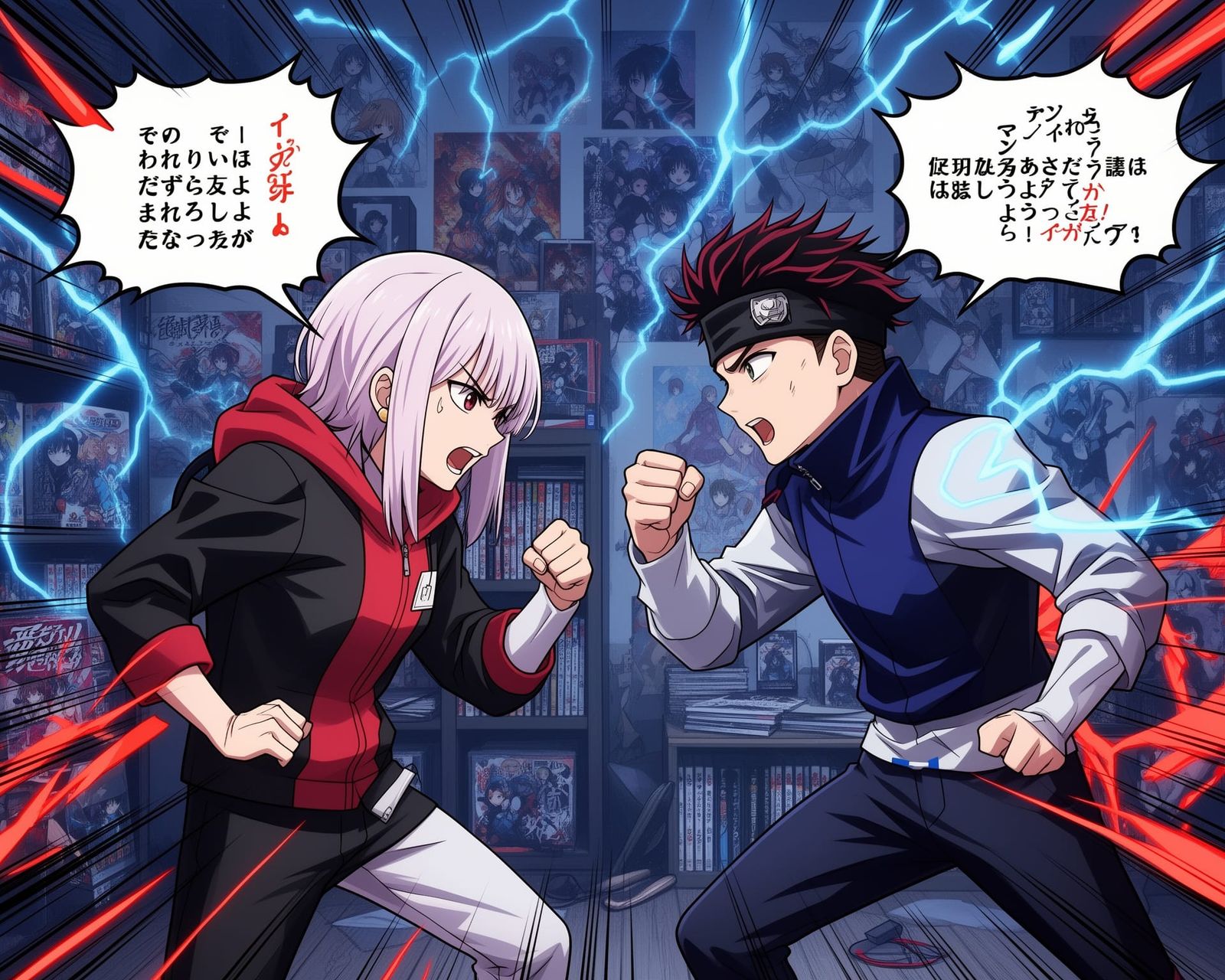 Anime Fans in Fierce Standoff Cosplaying Favorite Characters