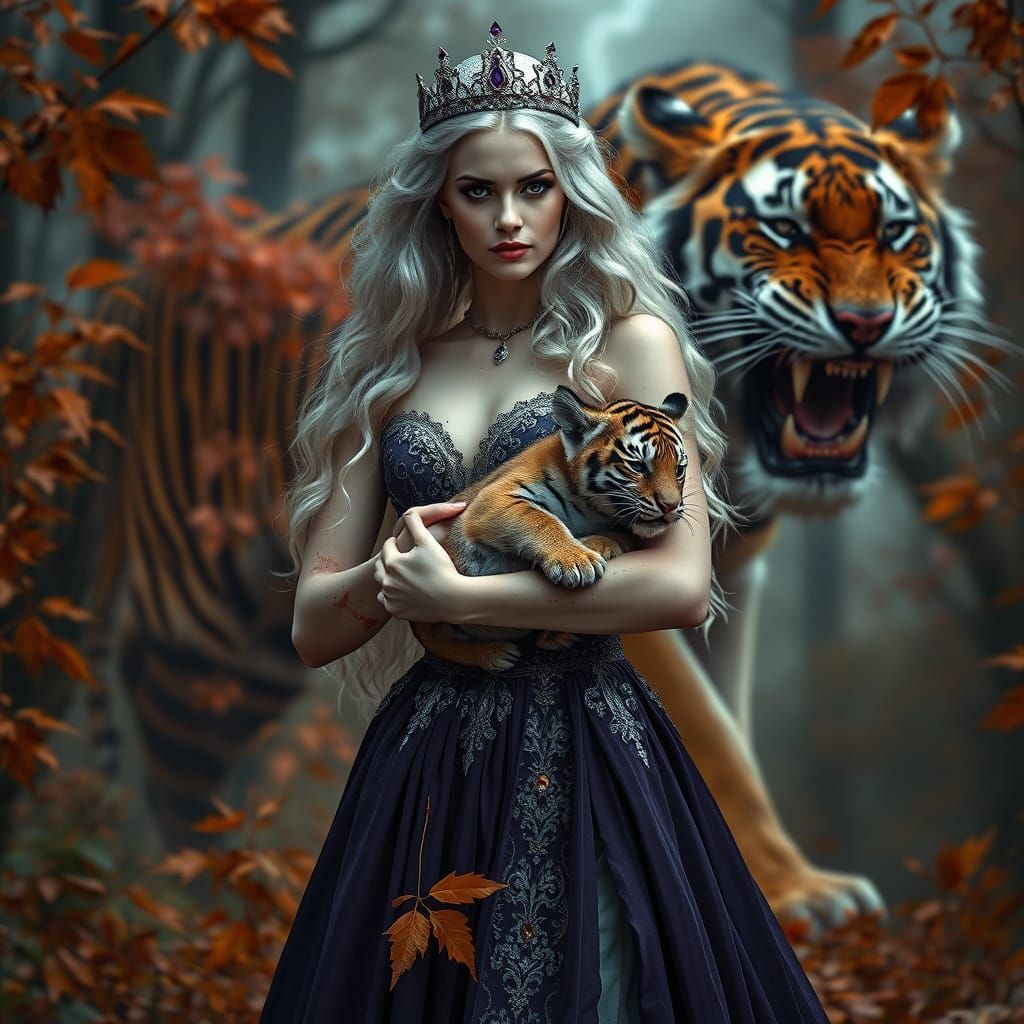 Elegant Princess of the Autumn Realm